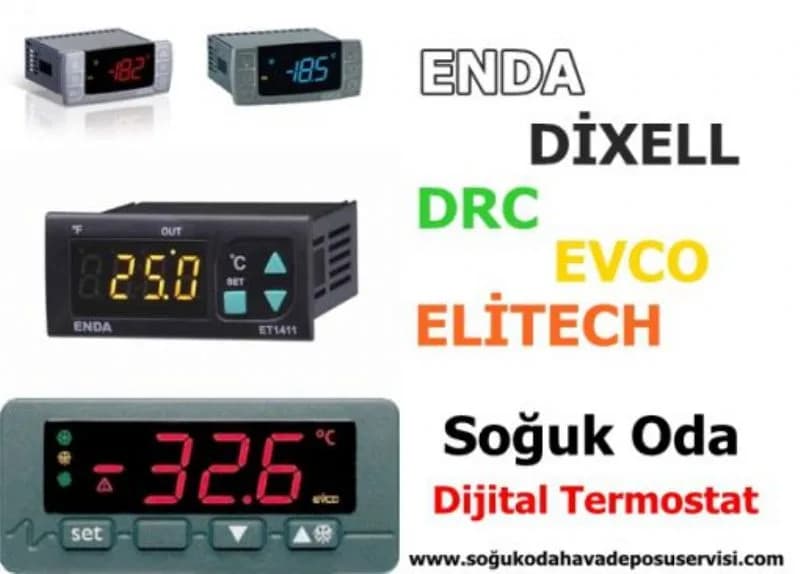 soğuk hava odası digital pano